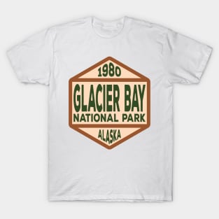 Glacier Bay National Park & National Preserve badge T-Shirt